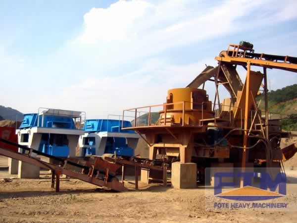 sand making production line